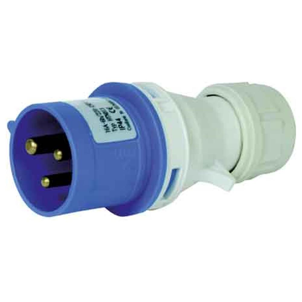 spina mobile industriale ip44 220 v 16a 2p+t 200 - 250v