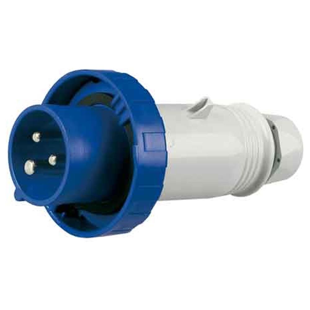 spina mobile industriale ip67 200 v 16a 2p+t 200 - 250v