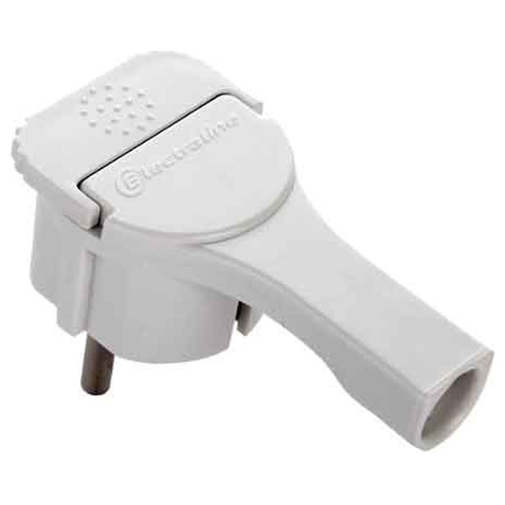 spina mobile schuko a 90° 16 a 2p+t