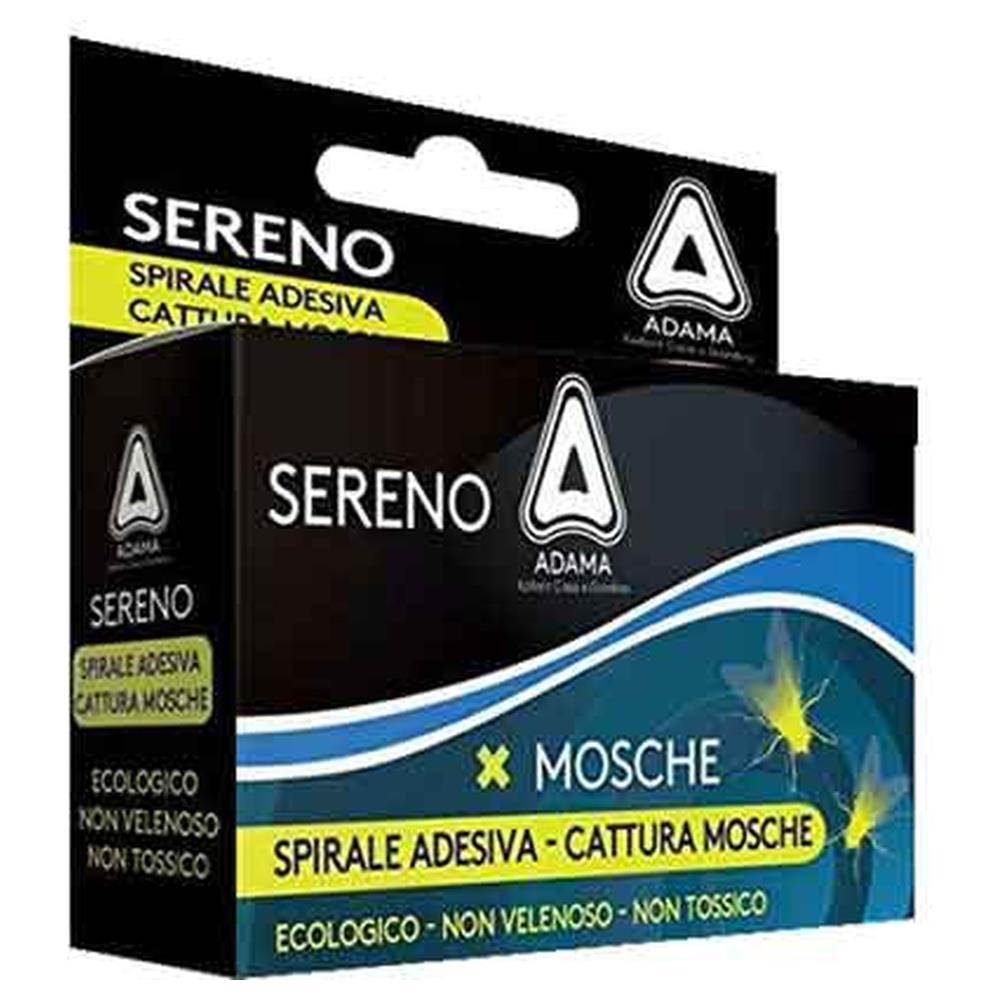 spirali adesive per mosche confezione 4 pezzi
