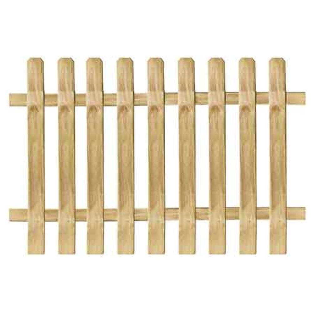 staccionata in legno cm 180x80h