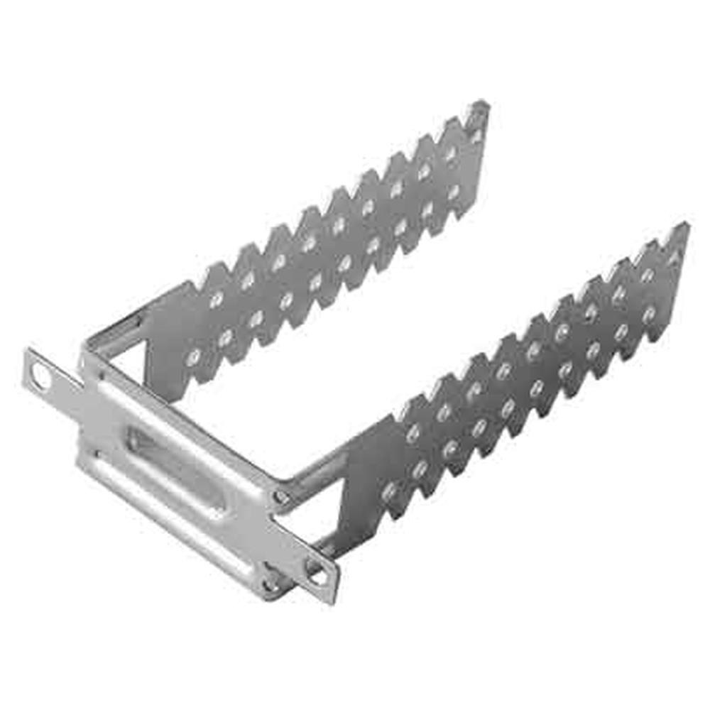 staffa universale per profili a parete 50 mm - spessore 0,8 mm