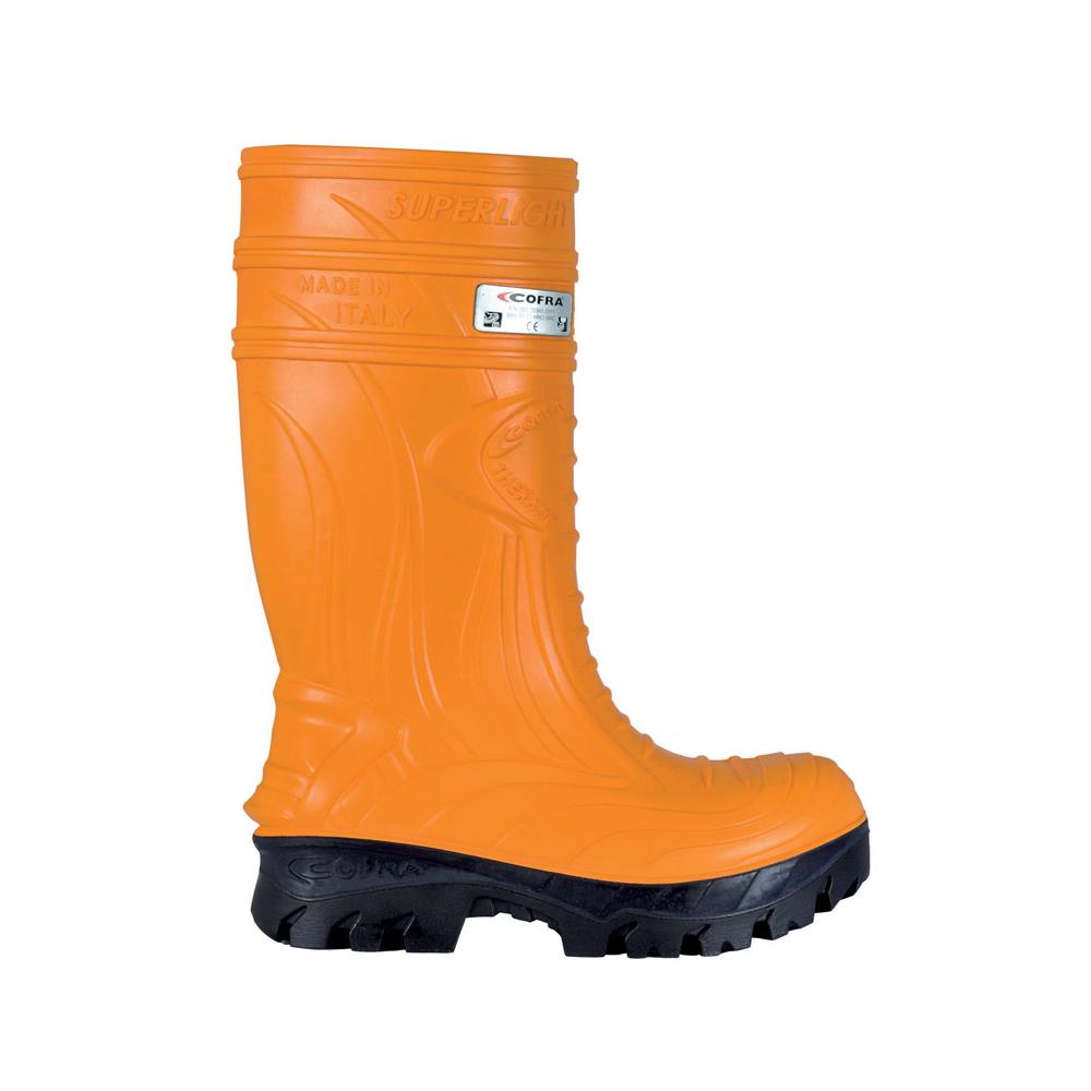 stivali antinfortunistici cofra thermic s5s met arancio 44