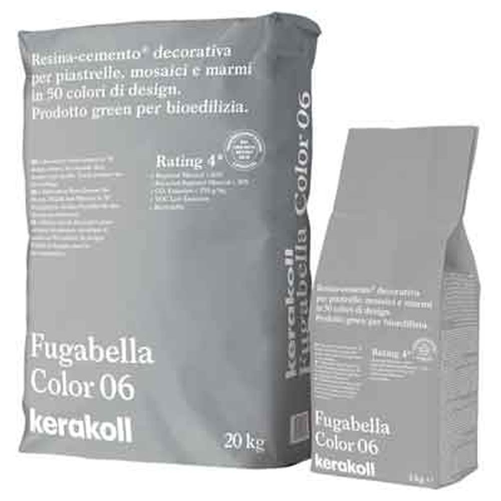 stucco ibrido per piastrelle 'fugabella color' kerakoll