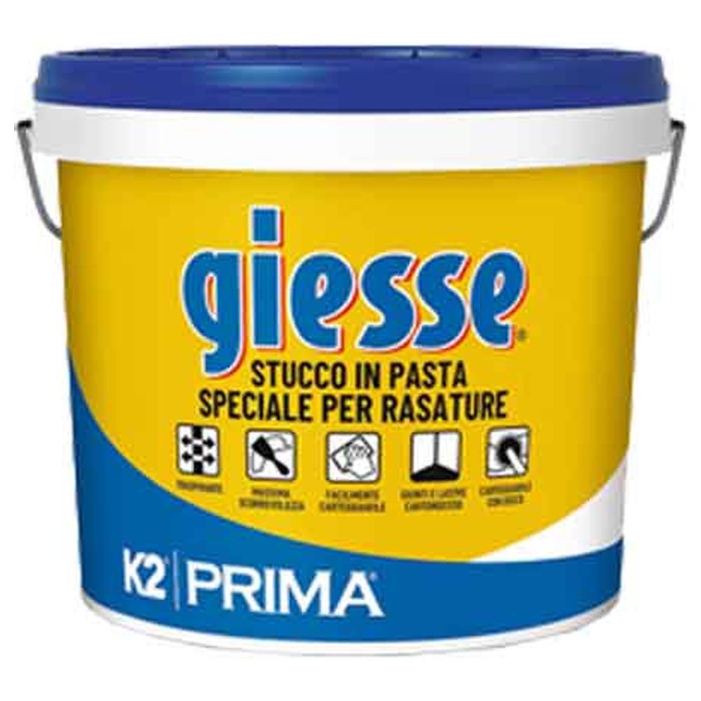 stucco in pasta per rasature 'giesse' k2