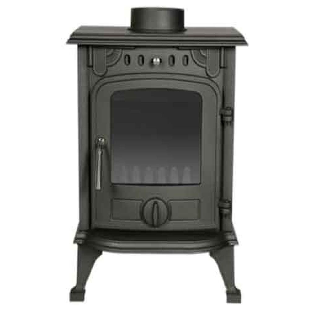 stufa a legna in ghisa vesuvio ideal star 438x324x609h mm