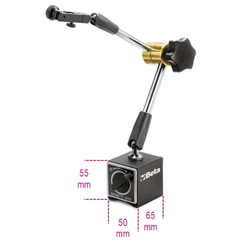 supporto a base magnetica snodato beta 1662sp2