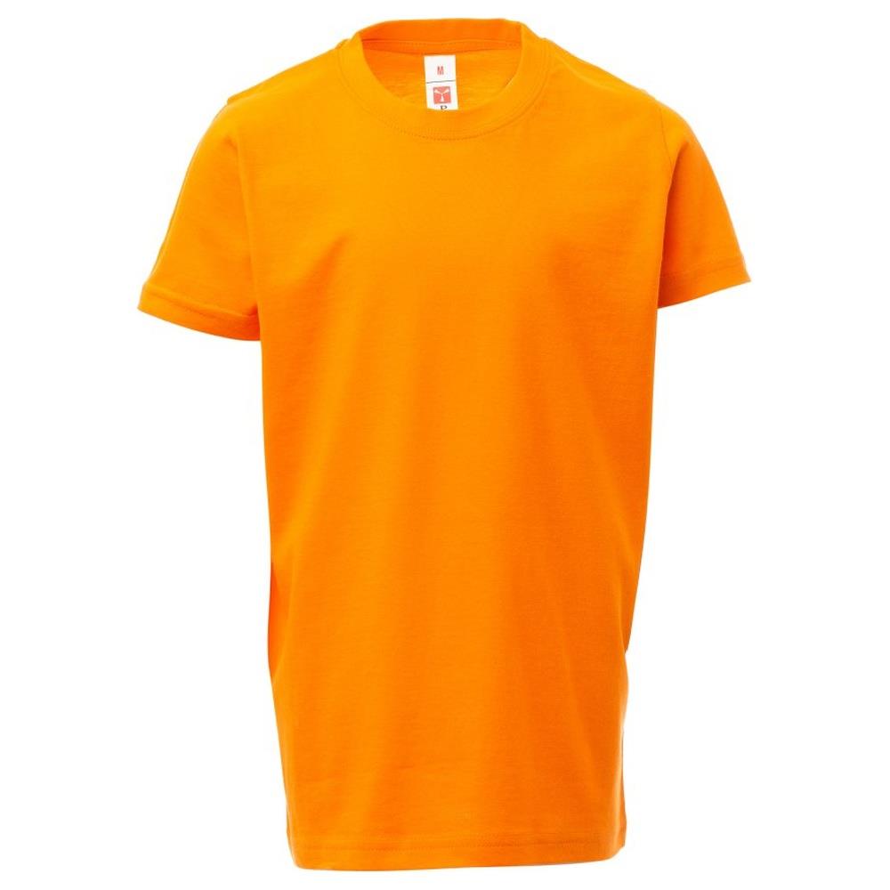t-shirt bambino manica corta payper print kids arancione 7/8