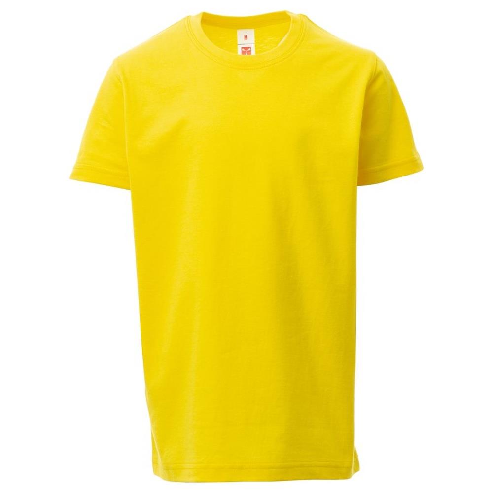 t-shirt bambino manica corta payper print kids giallo 7/8