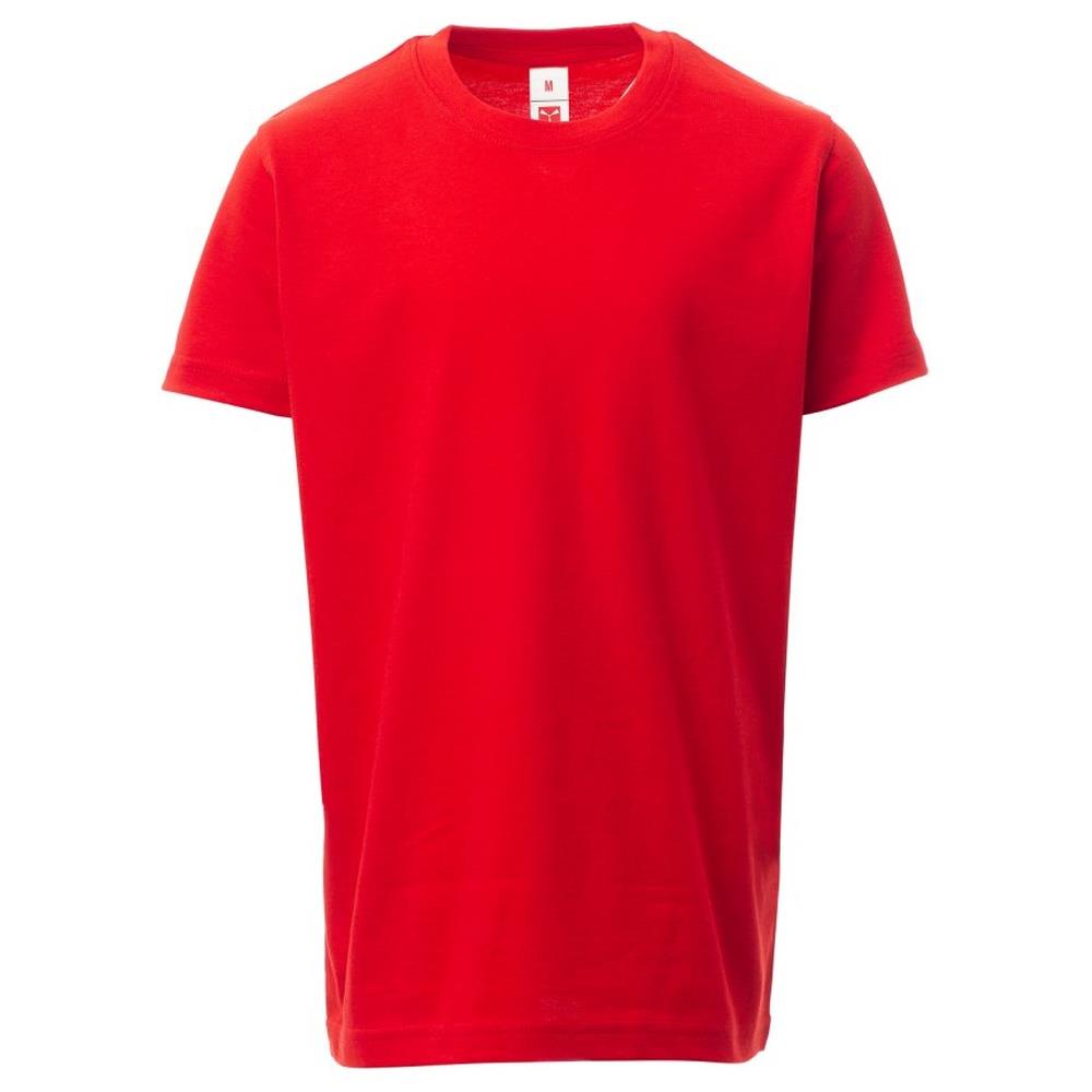 t-shirt bambino manica corta payper print kids rosso 7/8