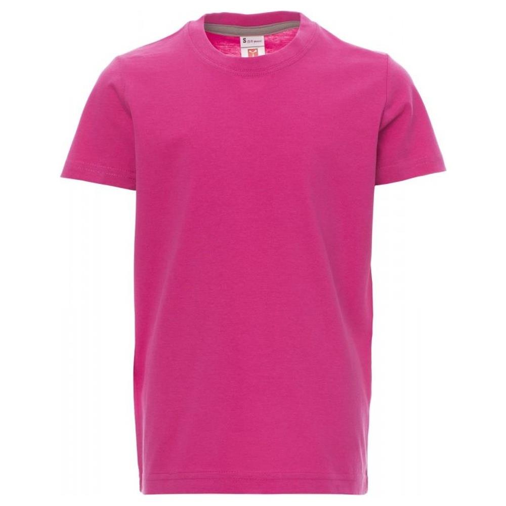 t-shirt bambino manica corta payper sunset kids fucsia 3/4