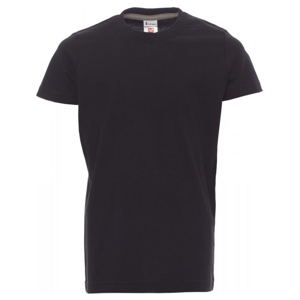 t-shirt bambino manica corta payper sunset kids nero 3/4