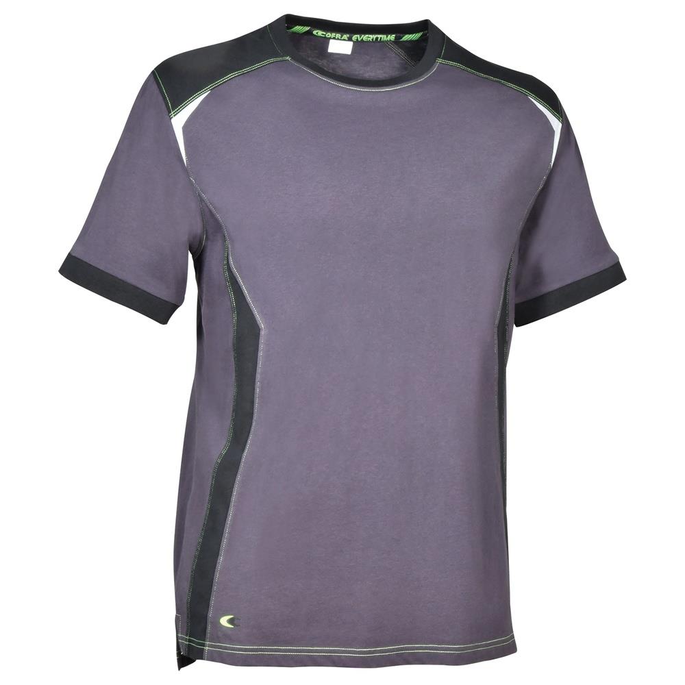 t-shirt cofra alderton v641 antr./nero/lime s