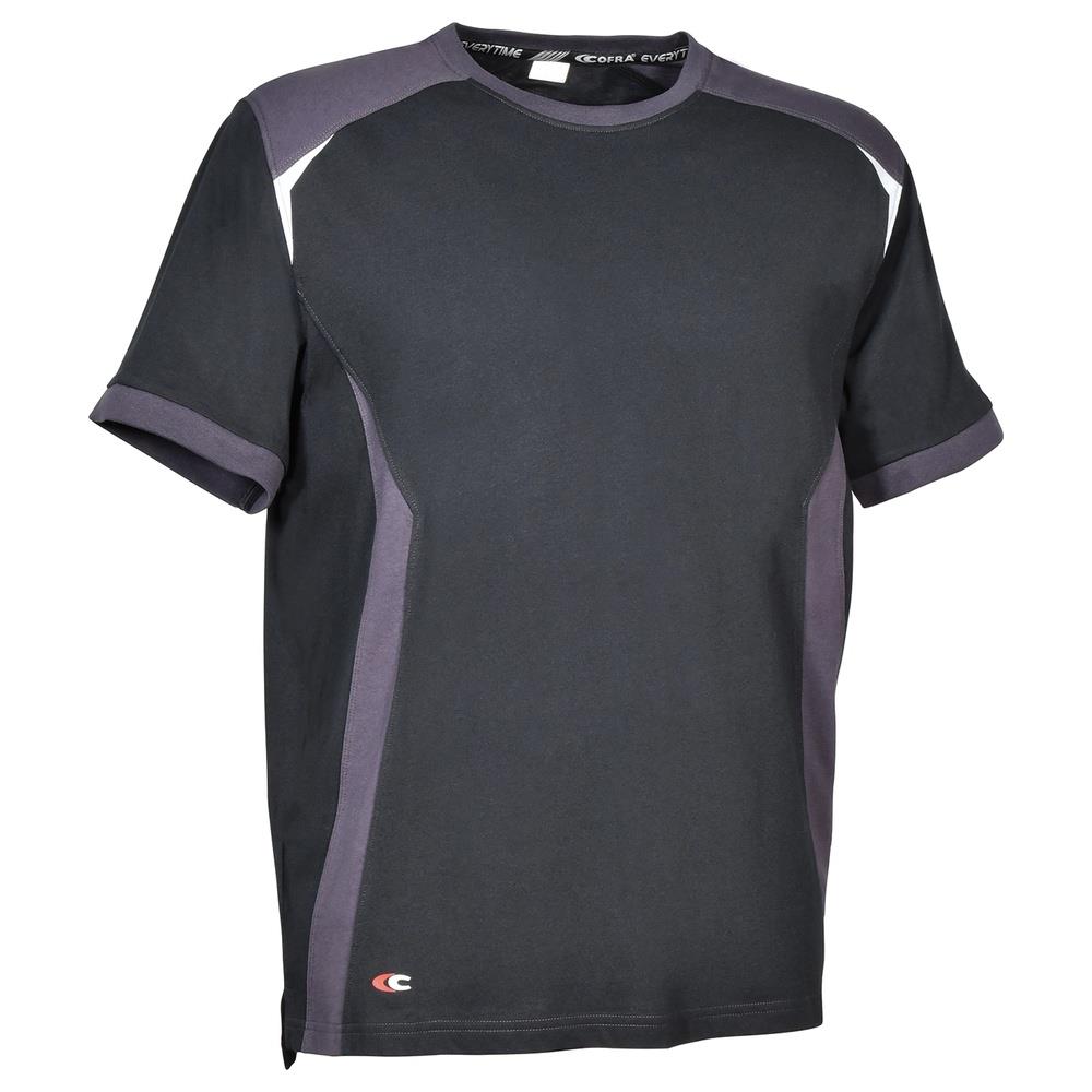 t-shirt cofra alderton v641 nero/antracite s