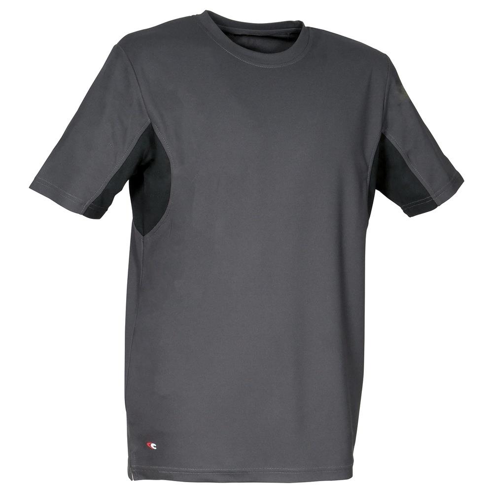t-shirt cofra caribbean v085 antracite/nero s