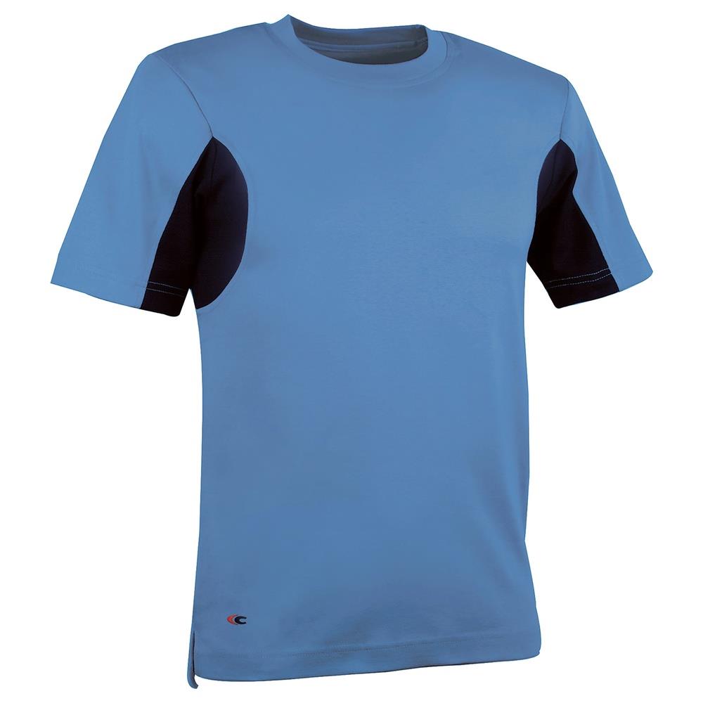 t-shirt cofra guadalupa v081 azzurro/nero s