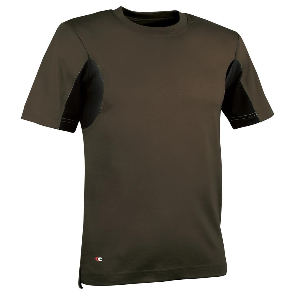 t-shirt cofra guadalupa v081 fango/nero m