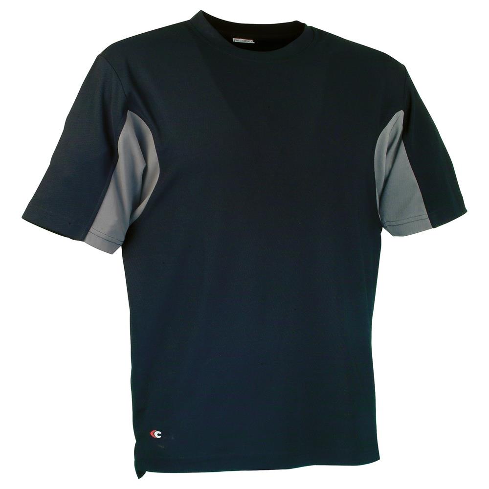 t-shirt cofra guadalupa v081 nero/antracite s