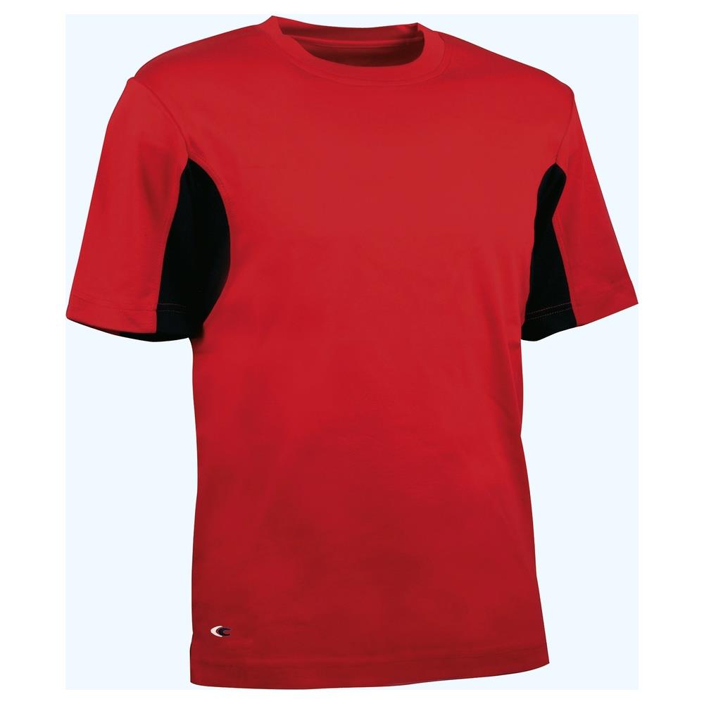 t-shirt cofra guadalupa v081 rosso/nero 4xl