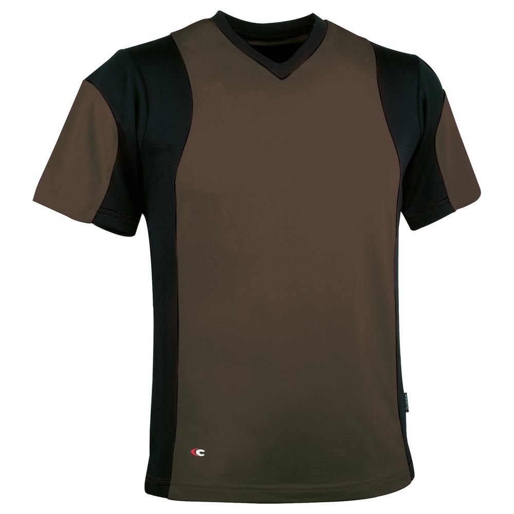 t-shirt cofra java v080 fango/nero 4xl
