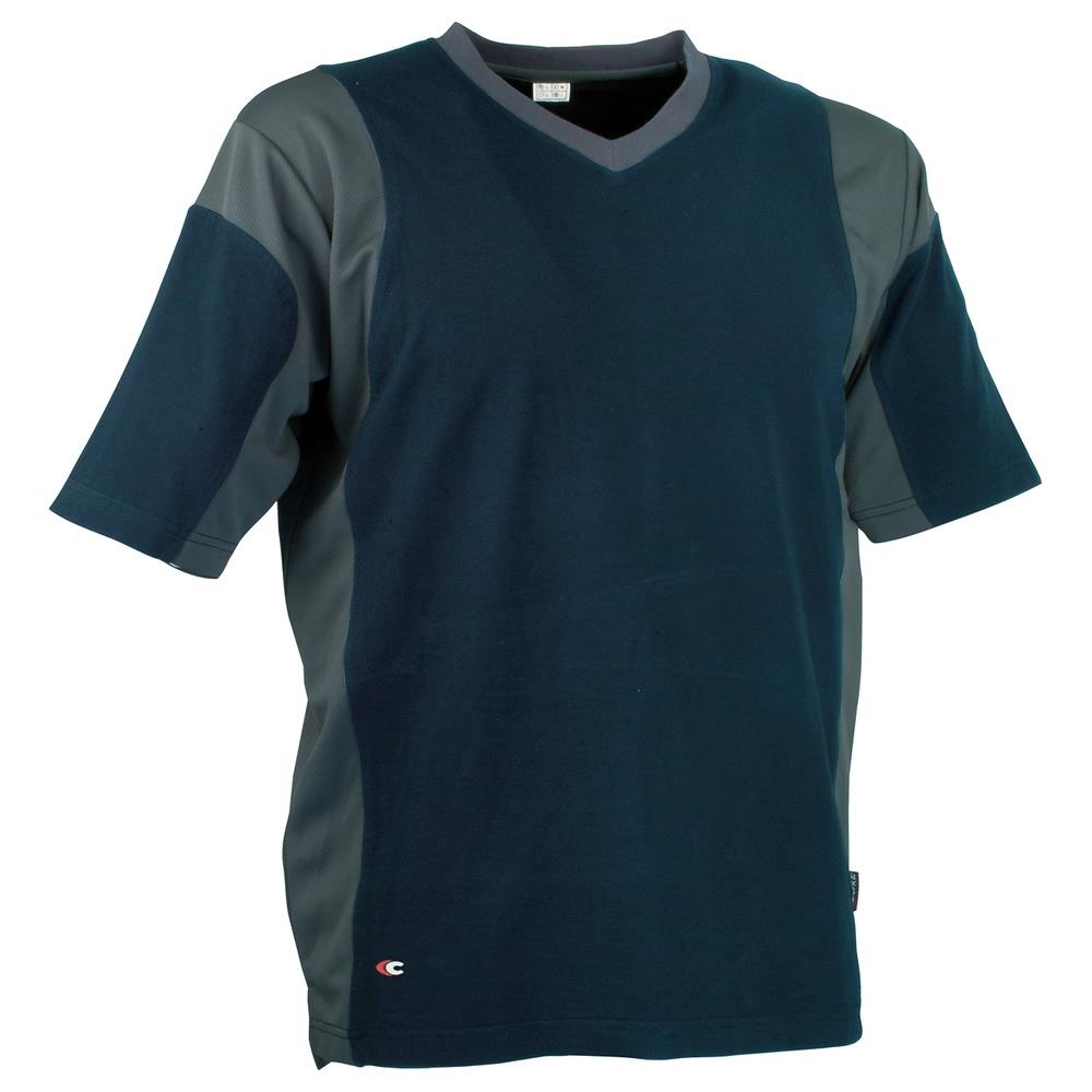t-shirt cofra java v080 navy/antracite s