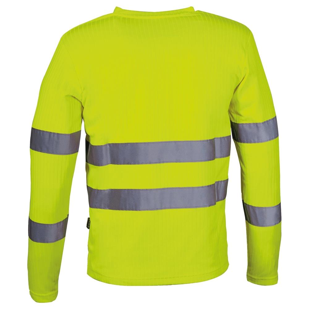 t-shirt cofra new skittle v110 giallo fluo s