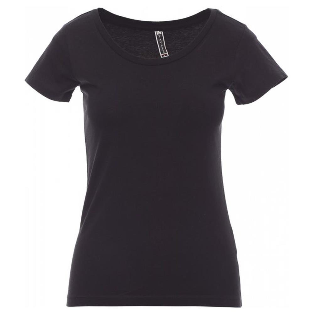 t-shirt donna manica corta payper backfire nero s
