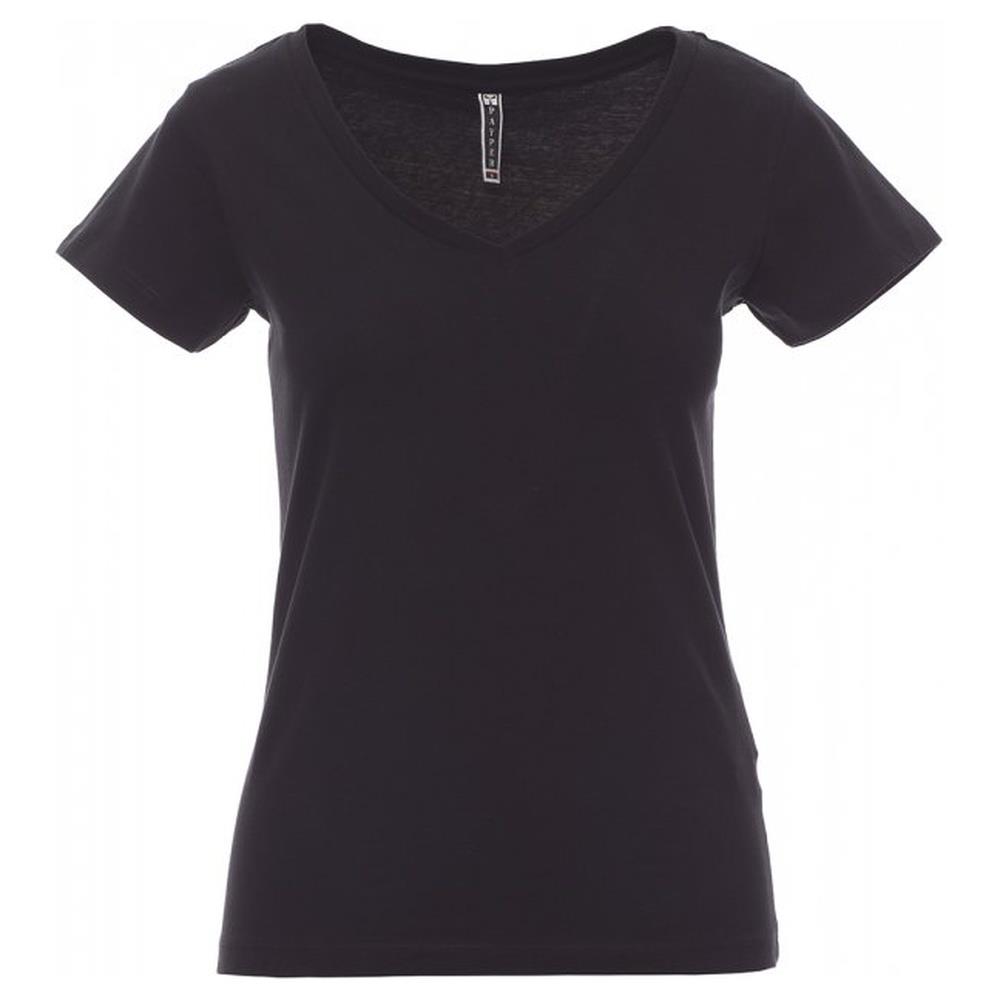 t-shirt donna manica corta payper fencer nero s