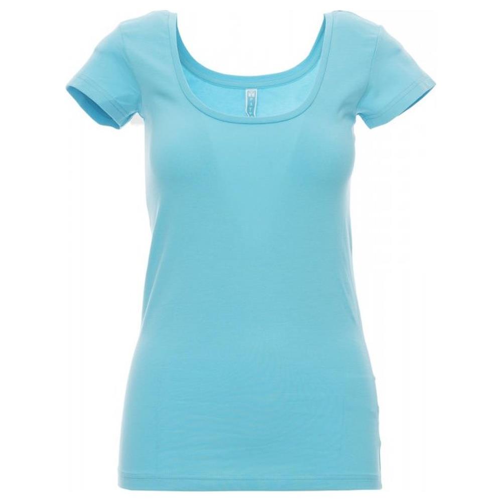 t-shirt donna manica corta payper florida blu atollo s