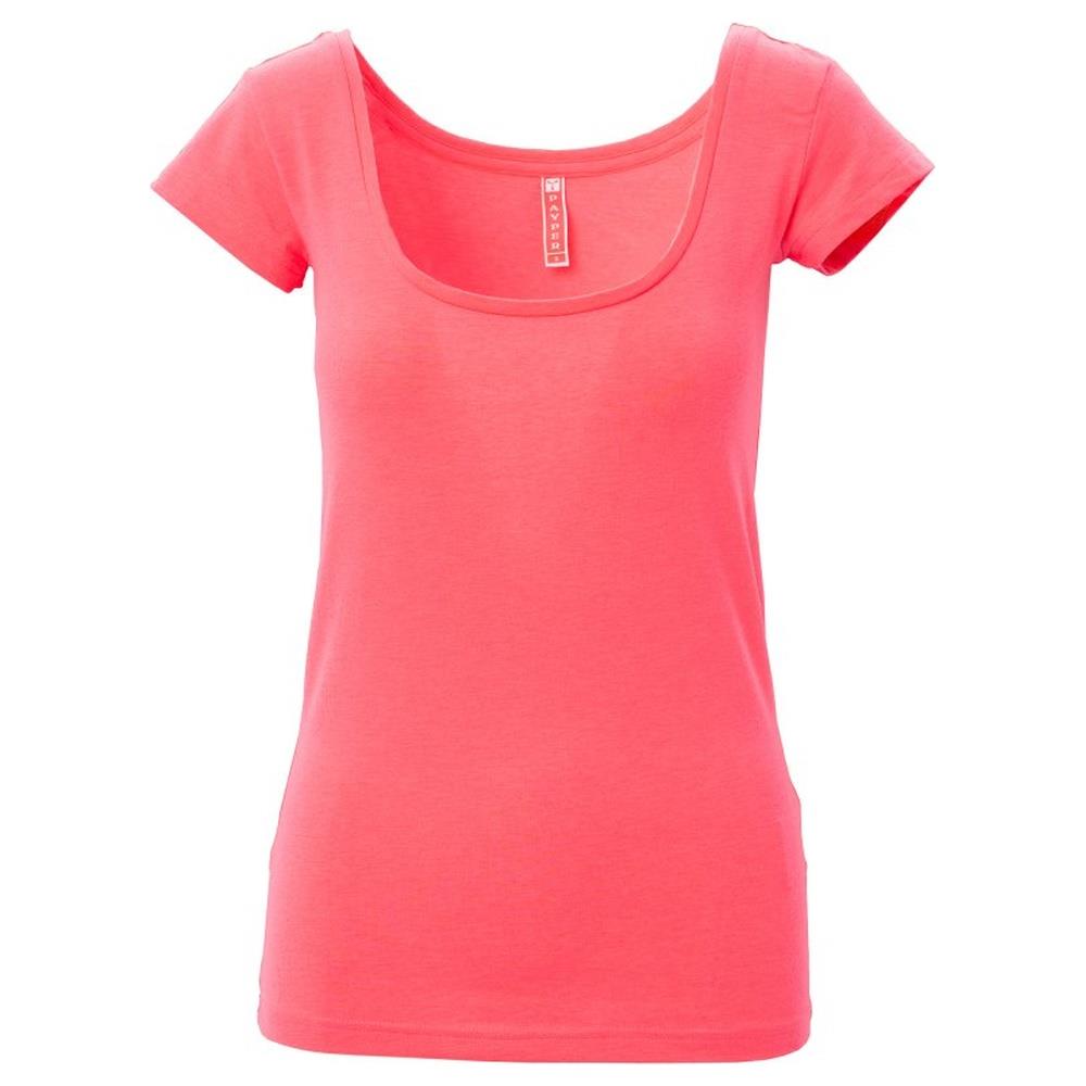 t-shirt donna manica corta payper florida fluo