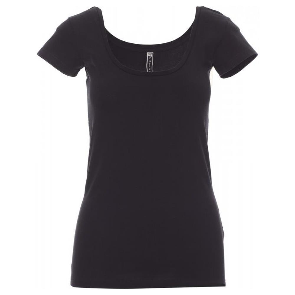 t-shirt donna manica corta payper florida nero s