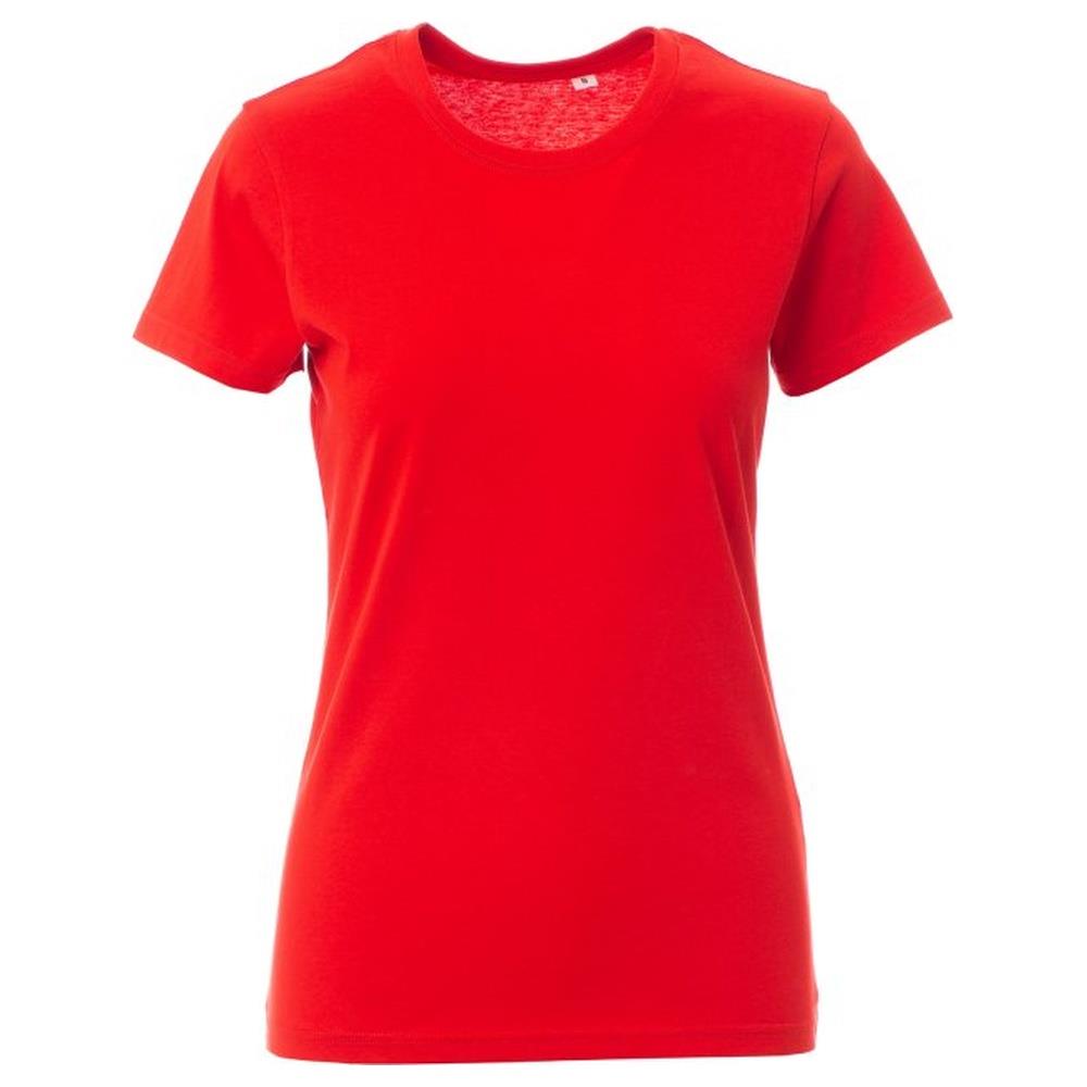 t-shirt donna manica corta payper free lady rosso xs