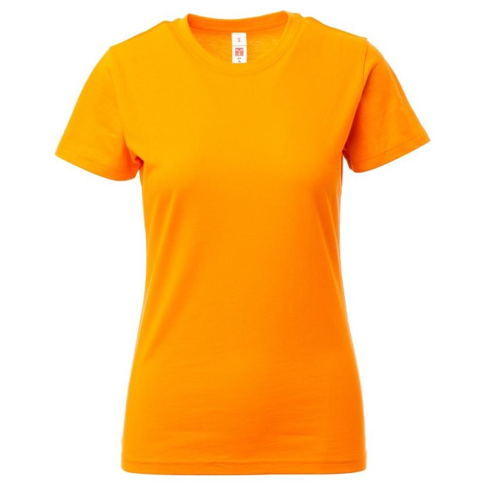 t-shirt donna manica corta payper print lady arancione xs