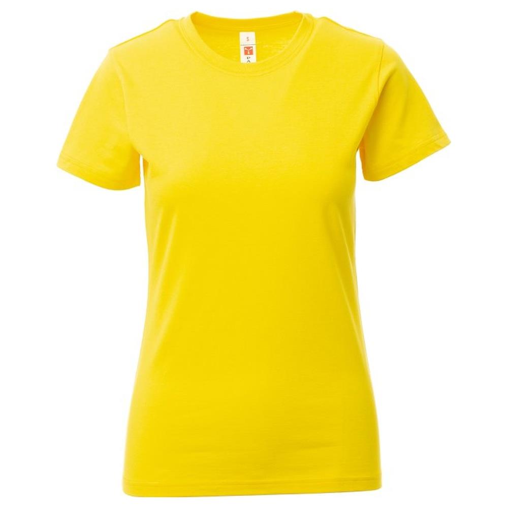 t-shirt donna manica corta payper print lady giallo xs