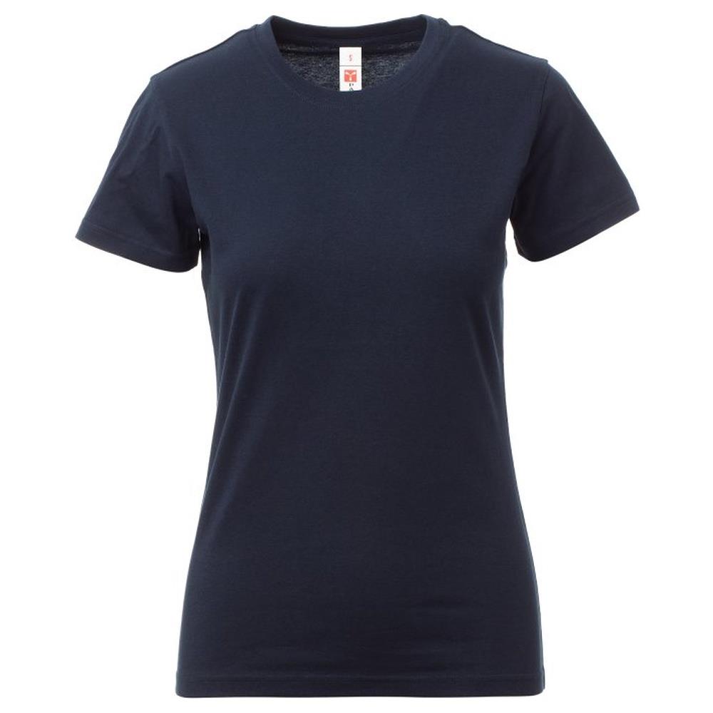 t-shirt donna manica corta payper print lady navy xs
