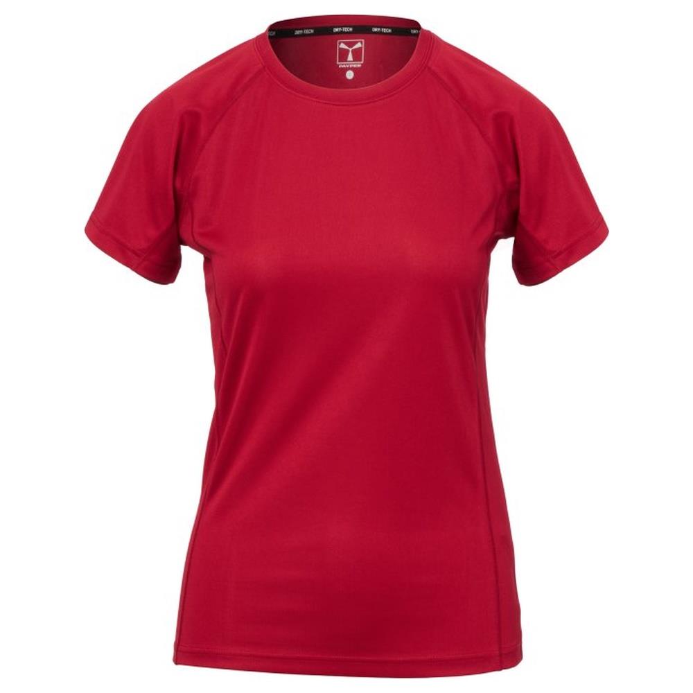 t-shirt donna manica corta payper runner lady bordeaux s