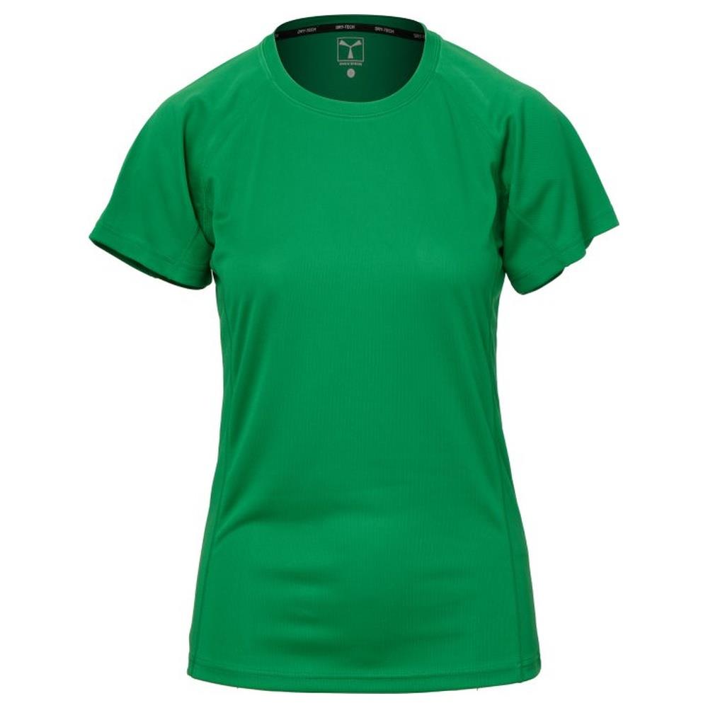t-shirt donna manica corta payper runner lady jelly green s