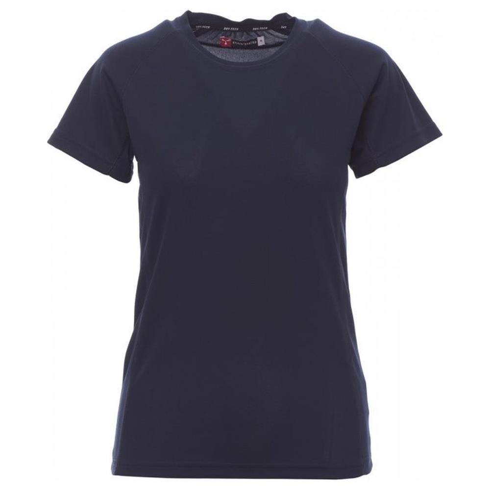 t-shirt donna manica corta payper runner lady navy s