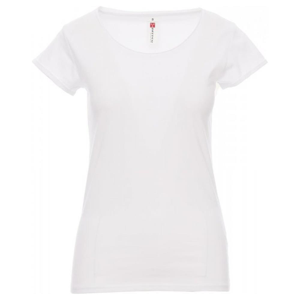 t-shirt donna manica corta payper sound+lady bianco s