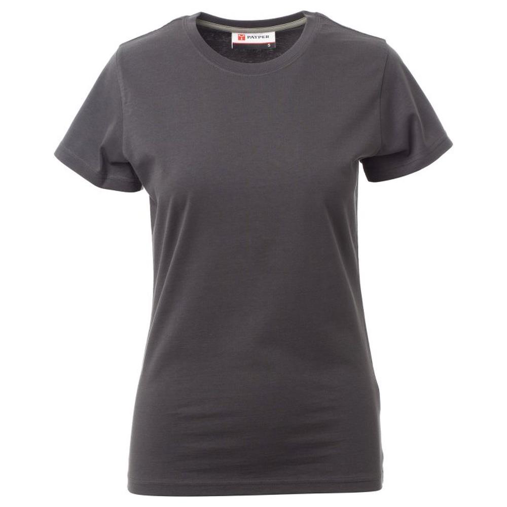 t-shirt donna manica corta payper sunrise lady antracite xs