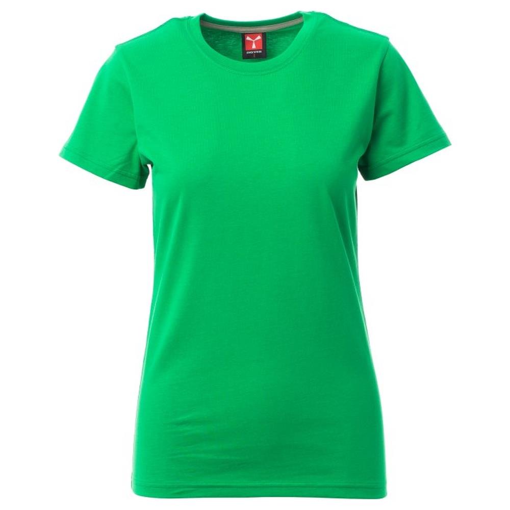 t-shirt donna manica corta payper sunrise lady jelly green xs