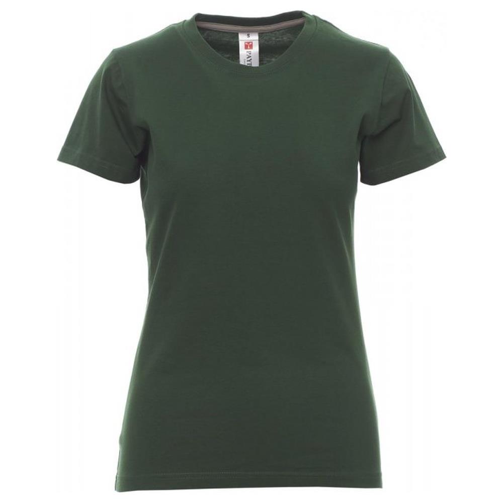 t-shirt donna manica corta payper sunrise lady verde xs