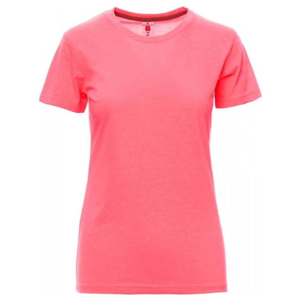 t-shirt donna manica corta payper sunset lady fluo fucsia fluo xs