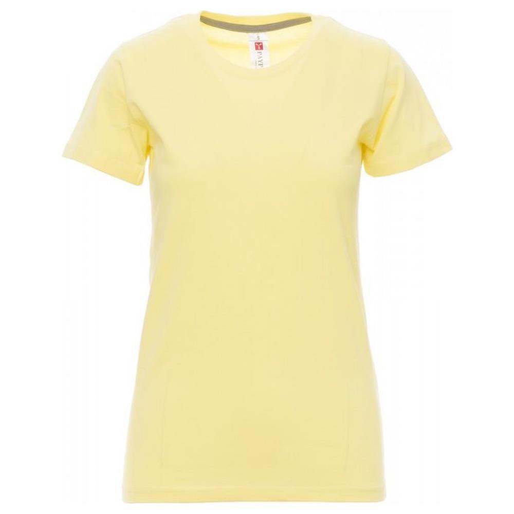 t-shirt donna manica corta payper sunset lady lime light xs