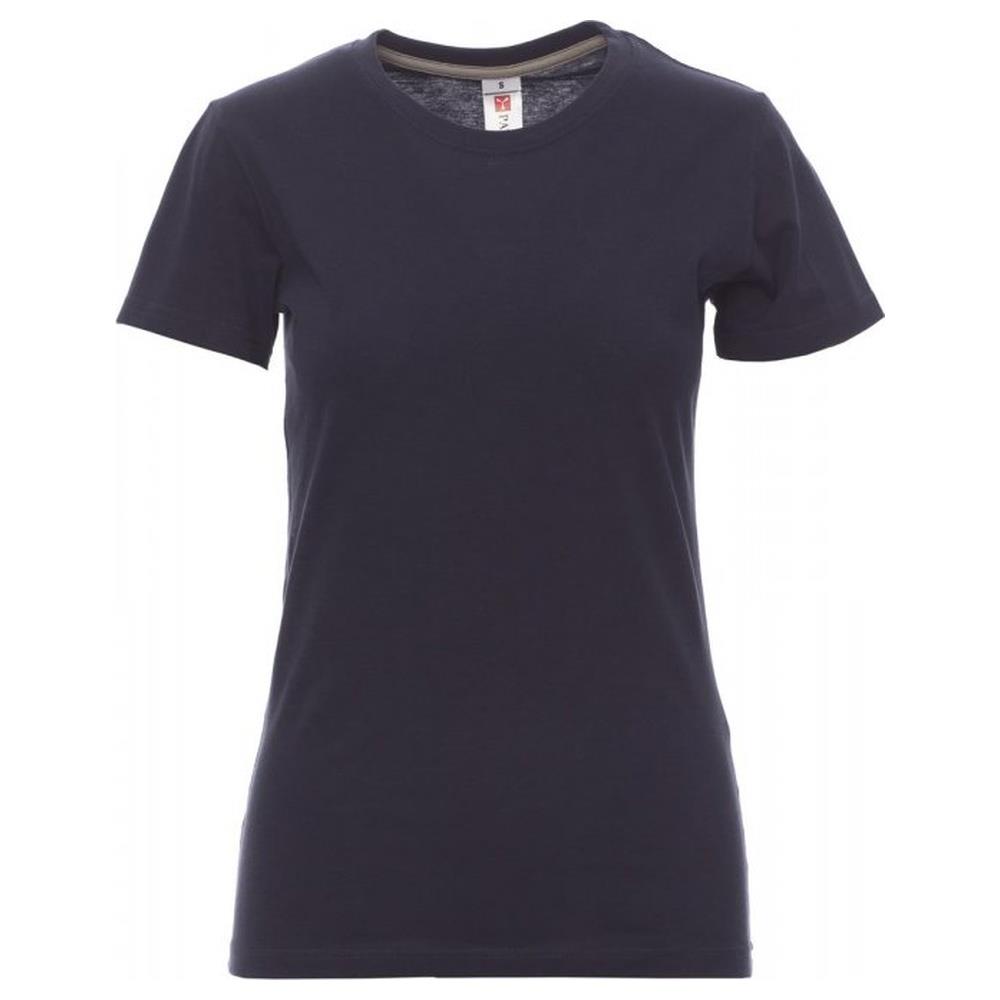 t-shirt donna manica corta payper sunset lady navy xs