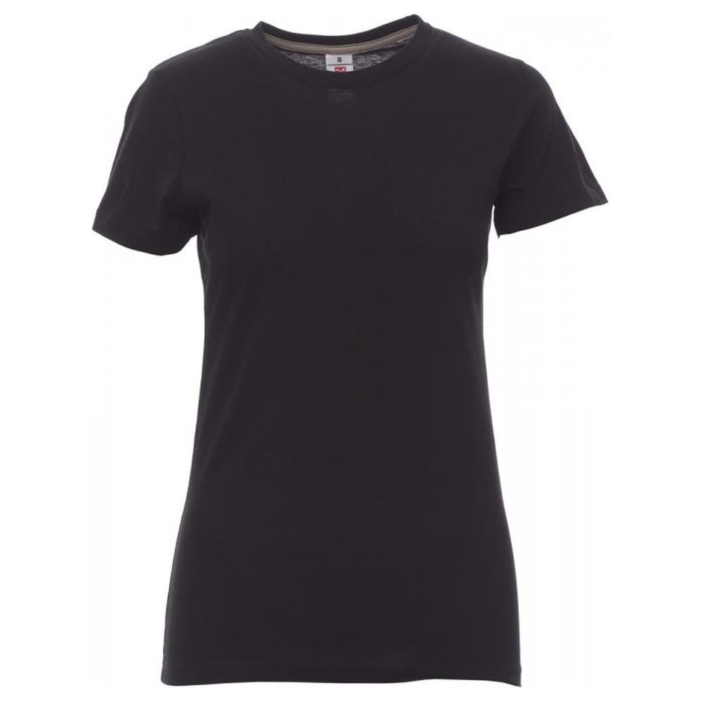 t-shirt donna manica corta payper sunset lady nero xs