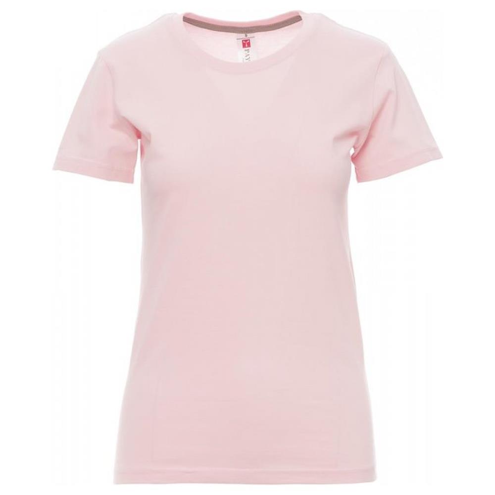 t-shirt donna manica corta payper sunset lady rosa shadow xs