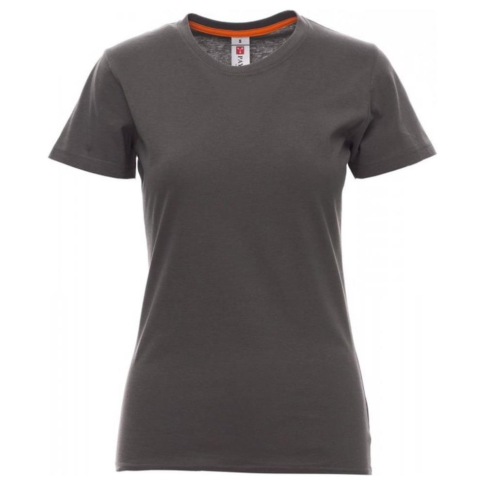 t-shirt donna manica corta payper sunset lady smoke xs
