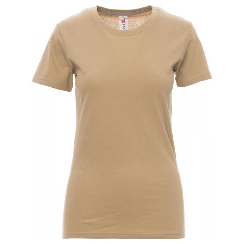 t-shirt donna manica corta payper sunset lady warm brown xs