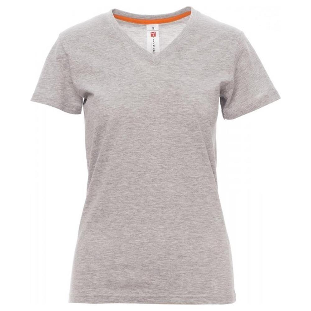 t-shirt donna manica corta payper v-neck lady melange